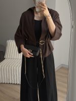شومیز قهوه ای Elara