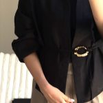 شومیز مشکی Elara