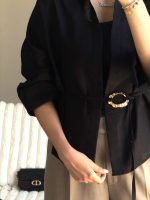 شومیز مشکی Elara