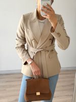 کت یقه بلیزر Mocha